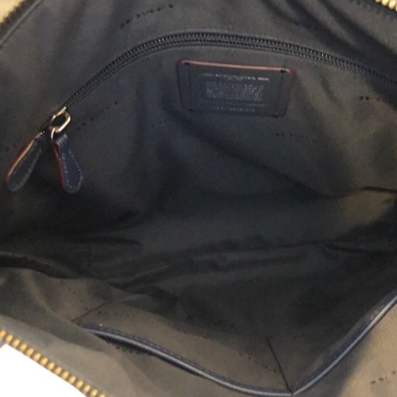 NWOT Coach leather satchel - Picture 3 of 3